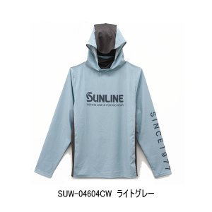 画像: （26年4月新商品） サンライン BUG OFF クイックドライフーディー SUW-04604CW ライトグレー 3Lサイズ （4月発売予定／ご予約受付中）