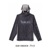 画像: （26年4月新商品） サンライン BUG OFF クイックドライフーディー SUW-04604CW ブラック 3Lサイズ （4月発売予定／ご予約受付中）