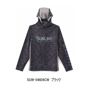 画像: （26年4月新商品） サンライン BUG OFF クイックドライフーディー SUW-04604CW ブラック 3Lサイズ （4月発売予定／ご予約受付中）