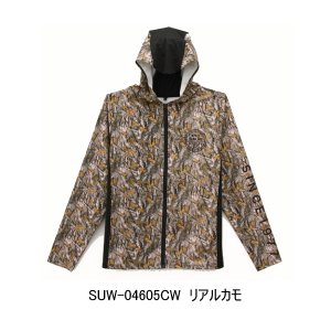 画像: （26年4月新商品） サンライン BUG OFF クイックドライフルジップパーカー SUW-04605CW リアルカモ 3Lサイズ （4月発売予定／ご予約受付中）
