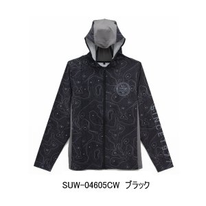 画像: （26年4月新商品） サンライン BUG OFF クイックドライフルジップパーカー SUW-04605CW ブラック 3Lサイズ （4月発売予定／ご予約受付中）