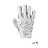 画像: （26年2月新商品） がまかつ へら用グローブ（片手） GM-7307 ホワイト （左） LLサイズ
