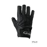 画像: （26年2月新商品） がまかつ へら用グローブ（片手） GM-7307 ブラック （左） Lサイズ