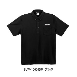 画像: （26年3月新商品） サンライン ドライカノコポロシャツ SUW-15604DP ブラック XXLサイズ （3月発売予定／ご予約受付中）