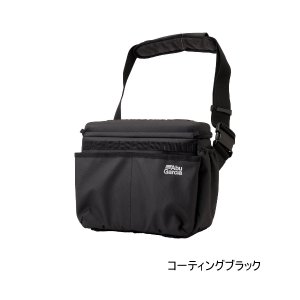 画像: （26年3月新商品） アブガルシア セミハードトップメッセンジャーバッグ コーティングブラック 7L （返品不可）
