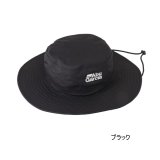 画像: （26年4月新商品） アブガルシア 3レイヤー ナイロンレインハット ブラック フリーサイズ （返品不可）