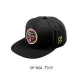 画像: （26年4月新商品） サンライン フラットキャップ CP-3833 ブラック フリーサイズ （4月発売予定／ご予約受付中）