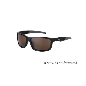 画像: （26年2月新商品） PROX 偏光グラス PX932CBRK ミラーブラウン／Cブラック(艶消)
