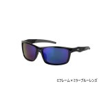 画像: （26年2月新商品） PROX 偏光グラス PX932CBLK ミラーブルー／Cブラック(艶有)