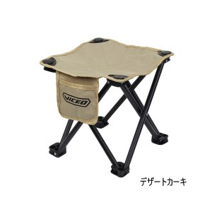 画像: （26年4月新商品） PROX 折りたたみフィッシングスツール VC107MD デザートカーキ