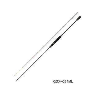 画像: (26年5月新商品) ジャッカル ゲキダキシャフト エクストロ GDX-C64ML (仕舞寸法 147.0cm) (保証書付き) (大型1・代引と離島不可)