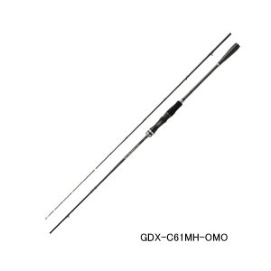 画像: (26年5月新商品) ジャッカル ゲキダキシャフト エクストロ GDX-C61MH-OMO (仕舞寸法 139.5cm) (保証書付き)