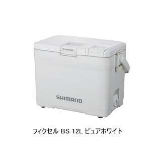 画像: （26年7月新商品） シマノ フィクセル BS NF-612Z ピュアホワイト 12L （7月発売予定／ご予約受付中）