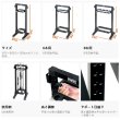 画像3: （26年5月新商品） PROX フォールディングスリムロッドスタンド PX166H6MK 6本用／ハイタイプ マットブラック