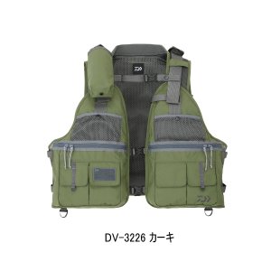 画像: （26年1月新商品） ダイワ ネイティブクリークベスト DV-3226 カーキ フリーサイズ