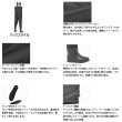 画像2: （26年3月新商品） ダイワ パワーウェーダー（ラジアル） PW-4308 ブラック LLサイズ