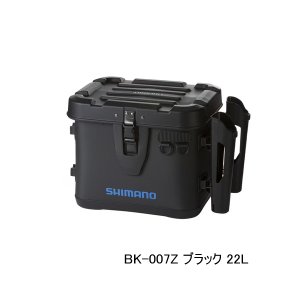 画像: （26年9月新商品） シマノ ロッドレスト UHタックルバッカン BK-007Z ブラック 22L （9月発売予定／ご予約受付中）