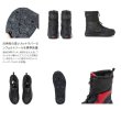 画像3: （26年9月新商品） シマノ ウォータープルーフウィンター磯ブーツカットラバーピンフェルト FS-190Z ブラック 29.0cm （9月発売予定／ご予約受付中）