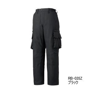 画像: （26年9月新商品） シマノ ES インサレーションパンツ 03 RB-035Z ブラック 2XLサイズ （9月発売予定／ご予約受付中）