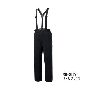 画像: （26年9月新商品） シマノ ゴアテックス インサレーション パンツ 05 RB-033Y リアルブラック 2XLサイズ （9月発売予定／ご予約受付中）