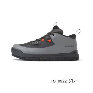 画像: （26年9月新商品） シマノ ゲームシューズ カットラバーピンフェルト FS-092Z グレー 29.0cm （9月発売予定／ご予約受付中）