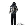 画像1: （26年9月新商品） シマノ ベーシックインサレーション レインスーツ 01 RB-057X ダークHUNカモ Mサイズ （9月発売予定／ご予約受付中）