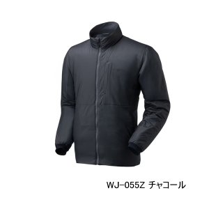 画像: （26年9月新商品） シマノ アクティブインサレーションジャケット WJ-055Z チャコール 2XLサイズ （9月発売予定／ご予約受付中）