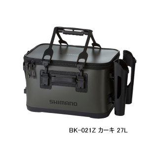 画像: （26年9月新商品） シマノ UHタックルバッグ ロッドレスト2 BK-021Z カーキ 27L （9月発売予定／ご予約受付中）