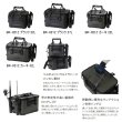 画像2: （26年9月新商品） シマノ UHタックルバッグ ロッドレスト2 BK-021Z ブラック 22L （9月発売予定／ご予約受付中）
