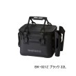 画像1: （26年9月新商品） シマノ UHタックルバッグ ロッドレスト2 BK-021Z ブラック 22L （9月発売予定／ご予約受付中）