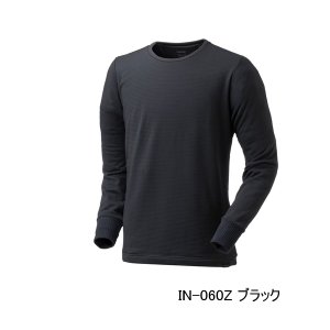 画像: （26年9月新商品） シマノ ドライインナー シャツ IN-060Z ブラック 3XLサイズ （9月発売予定／ご予約受付中）
