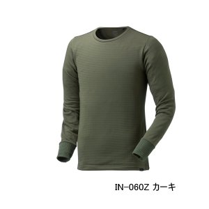 画像: （26年9月新商品） シマノ ドライインナー シャツ IN-060Z カーキ 2XLサイズ （9月発売予定／ご予約受付中）