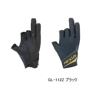 画像: （26年9月新商品） シマノ ネクサス 防風 グローブ 3 GL-112Z ブラック 2XLサイズ （9月発売予定／ご予約受付中）