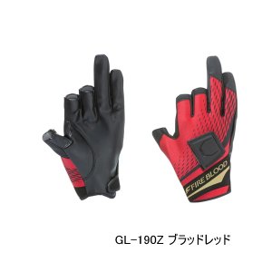 画像: （26年10月新商品） シマノ リミテッド プロ タイタニューム・アルファ グローブ 3 GL-190Z ブラッドレッド 2XLサイズ （10月発売予定／ご予約受付中）