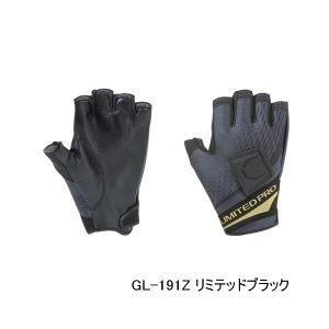 画像: （26年10月新商品） シマノ リミテッド プロ タイタニューム・アルファ グローブ 5 GL-191Z リミテッドブラック 2XLサイズ （10月発売予定／ご予約受付中）