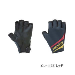 画像: （26年9月新商品） シマノ ネクサス 防風 グローブ 5 GL-113Z レッド 2XLサイズ （9月発売予定／ご予約受付中）