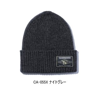 画像: （26年9月新商品） シマノ ハイゲージニットワッチ CA-055X ナイトグレー フリーサイズ （9月発売予定／ご予約受付中）