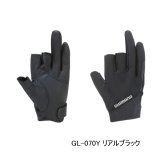 画像: （26年9月新商品） シマノ 01 ベーシックウォーム グローブ 3 GL-070Y リアルブラック 2XLサイズ （9月発売予定／ご予約受付中）