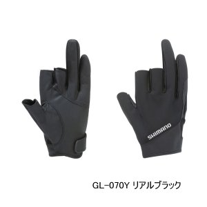画像: （26年9月新商品） シマノ 01 ベーシックウォーム グローブ 3 GL-070Y リアルブラック 2XLサイズ （9月発売予定／ご予約受付中）
