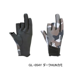 画像: （26年10月新商品） シマノ 03 タイタニューム・アルファ グローブ 3 GL-054Y ダークHUNカモ 2XLサイズ （10月発売予定／ご予約受付中）