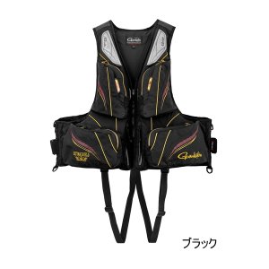画像: （26年11月新商品） がまかつ アルテマシールドプロ フローティングベスト GM-6008 ブラック 3Lサイズ （11月発売予定／ご予約受付中）