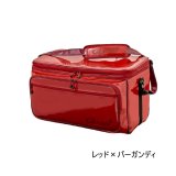 画像: （26年11月新商品） がまかつ ライトスクエアバッグ5 GB-411 レッド×バーガンディ 60L （11月発売予定／ご予約受付中）