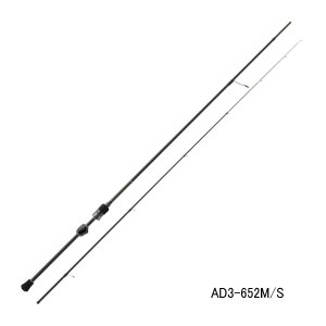 画像: （26年8月新商品） メジャークラフト 鯵道 3G アジング AD3-652UL／S （仕舞寸法 102cm） （保証書付き） （8月発売予定／ご予約受付中）