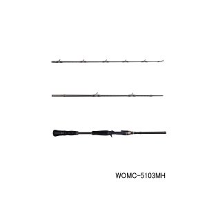 画像: （26年9月新商品） アブガルシア ワールドモンスター WOMC-5103MH （仕舞寸法 62cm） （保証書付き） （返品不可）