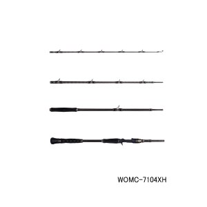 画像: （26年9月新商品） アブガルシア ワールドモンスター WOMC-7104XH （仕舞寸法 63cm） （保証書付き） （返品不可）