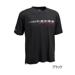 画像: (26年5月新商品) 釣武者 アクティブドライTシャツ ブラック 4Lサイズ
