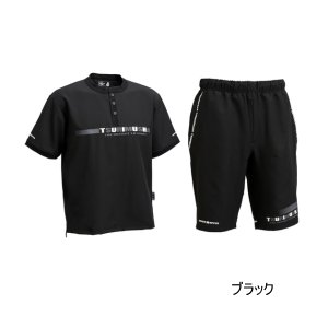 画像: (26年5月新商品) 釣武者 サマーアクティブセットアップ ブラック 4Lサイズ