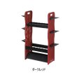 画像1: （26年7月新商品） OGK カラーロッド＆リールスタンドレギュラー（16+6） OG708RDR ダークレッド