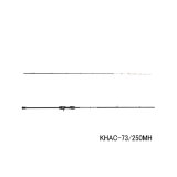 画像: （26年9月新商品） アブガルシア 黒船 晶 ライトヒラメ KHAC-73／250MH （仕舞寸法 128.5cm） （保証書付き） （返品不可）