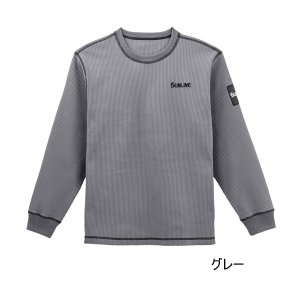 画像: （26年9月新商品） サンライン サーマルロングスリーブシャツ SUW-04601 グレー 3Lサイズ （9月発売予定／ご予約受付中）